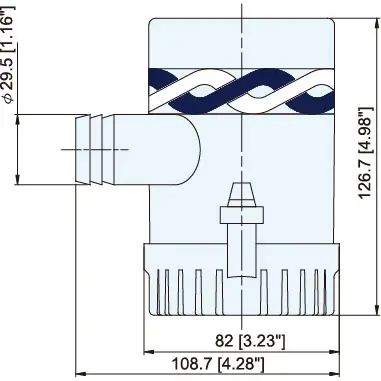 TMC-0332901,Bilge Pumps - R18 Series