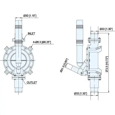 TMC-71601,Diaphragm Hand Pump