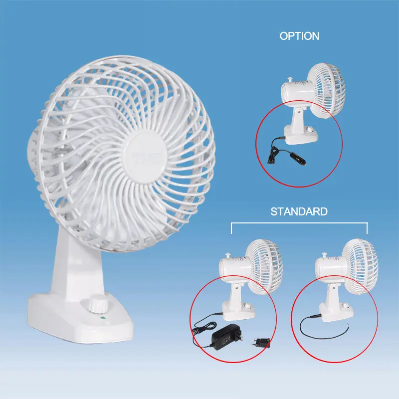 Micro Adjusted Speed Control DC/AC Compatible Oscillating Fan